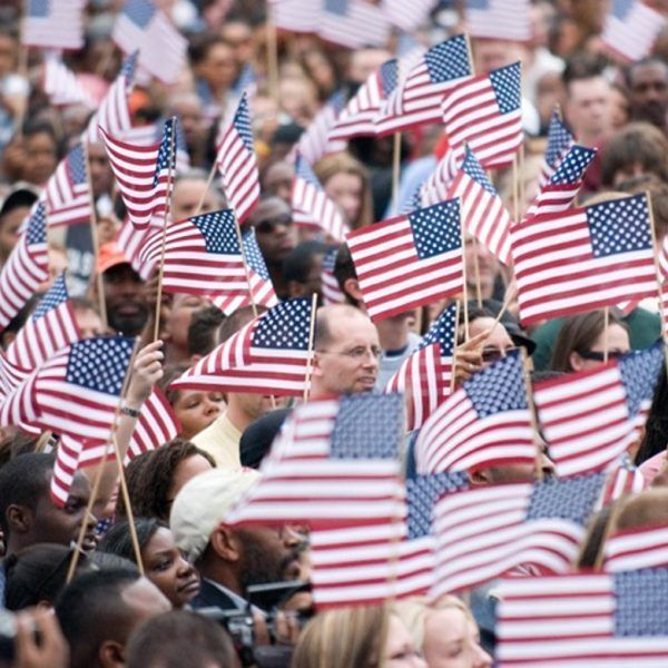 Political rally 01. Square