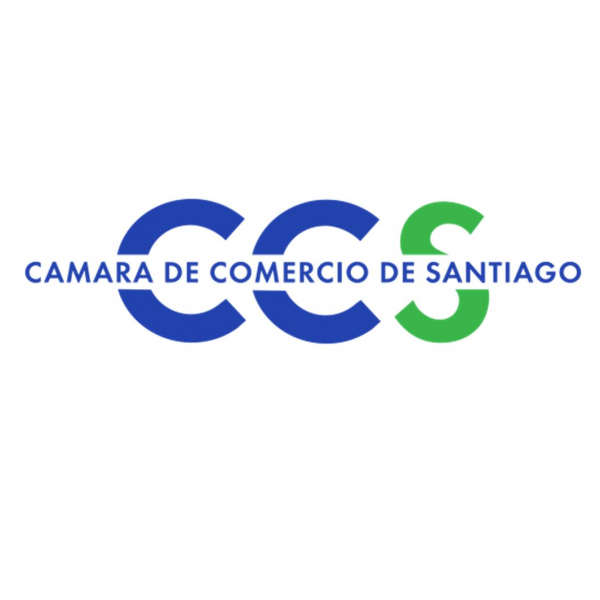 Camara de Comercio de Santiago. Cuadrado. Logo
